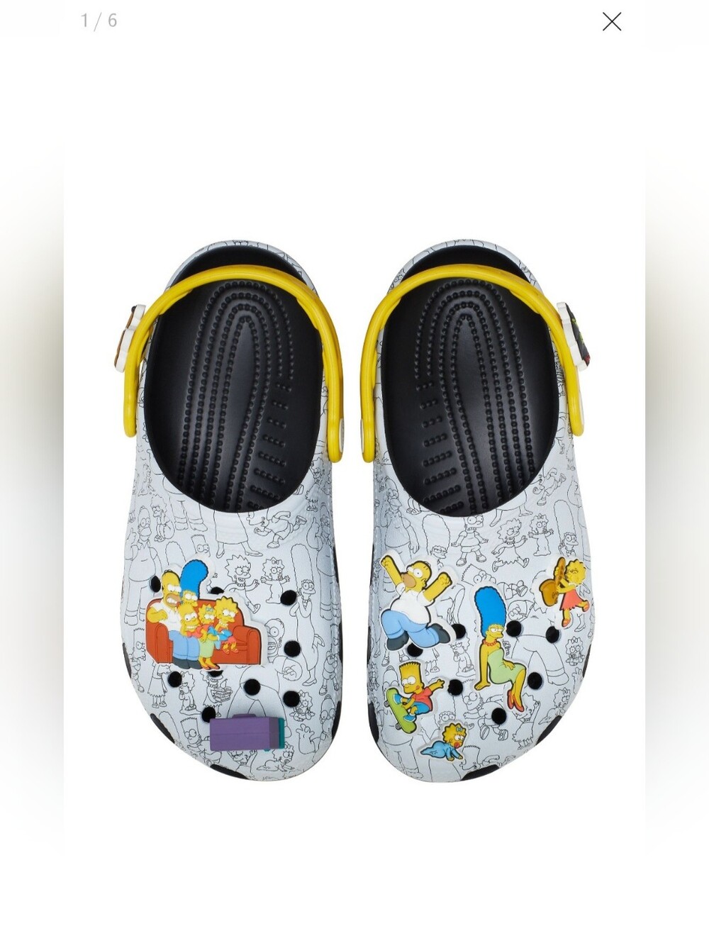 The Simpsons Classic Clog